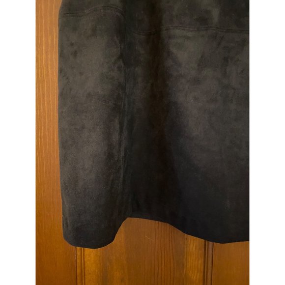 J. Jill Skirt‎ Womens Size 12 Espresso Soft Side Zip Knee Length Classic Luxury - Picture 4 of 16